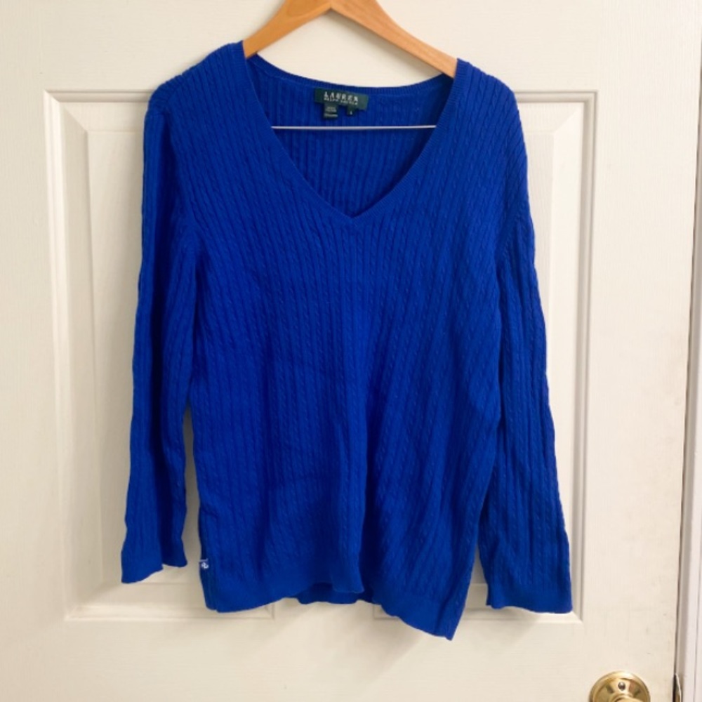 Ralph Lauren royal blue sweater